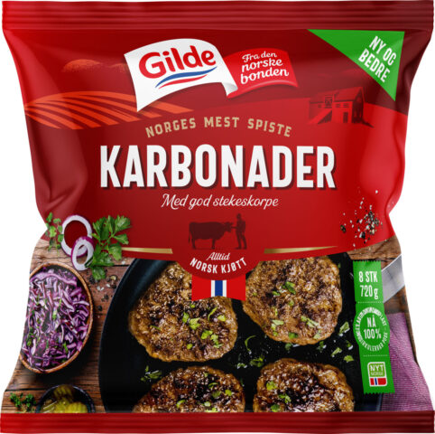 Gilde Karbonader 720g no028633 Foto Fotostudio Løren 1