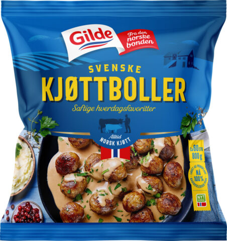 Gilde Svenske kjottboller 800g no028654 Foto Fotostudio Løren 1