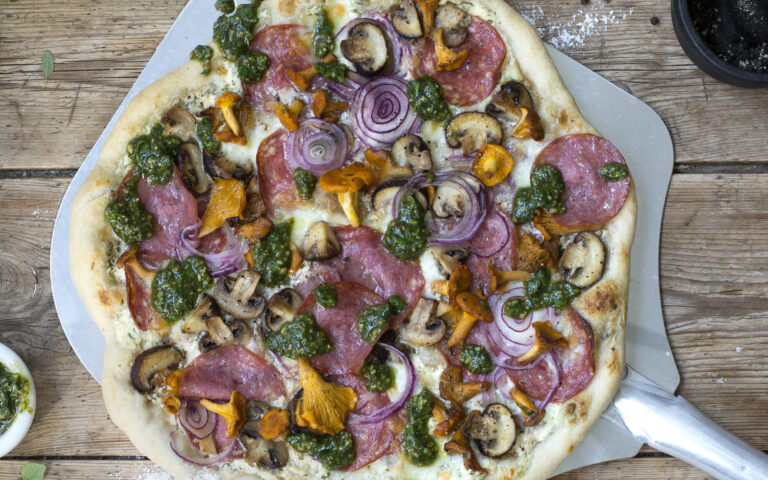 Pizza med Siliana og sopp 44777 1 1