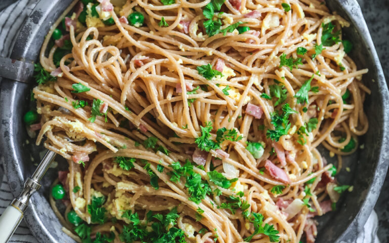 Sunnere pasta carbonara