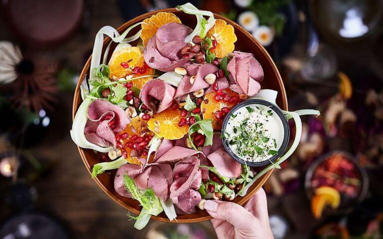 Carpaccio med roastbeef