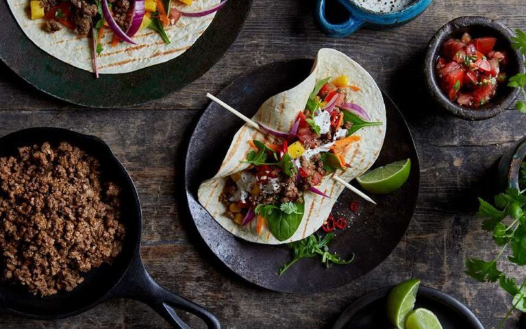 Kjøttdeig taco