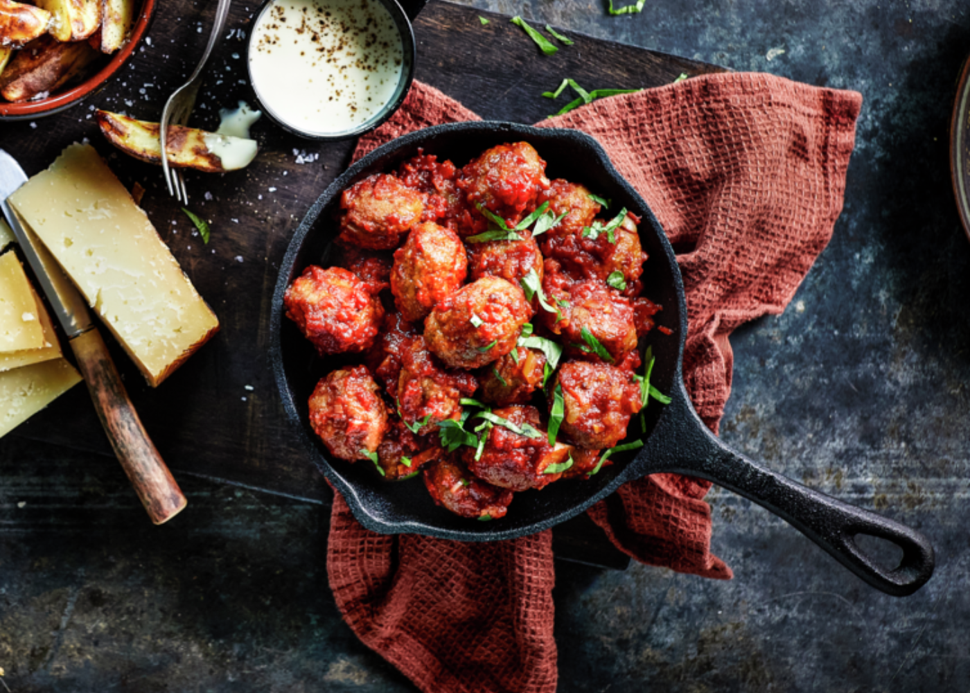 Kjottboller i spansk tomatsaus no027445