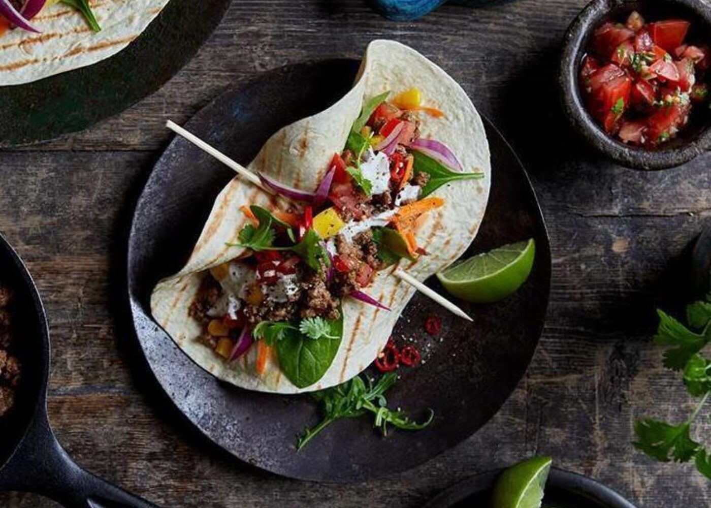Taco med kjøttdeig