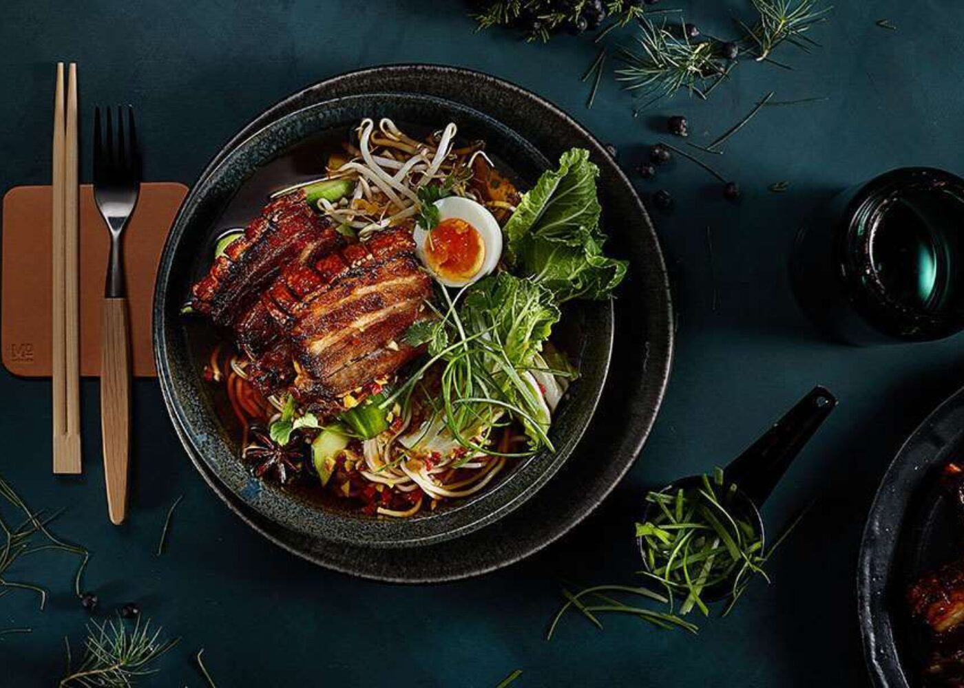 Ramen med ribbe