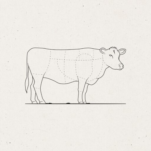 Gilde Dyreslag Oppdelingsguide stykningsdeler 01