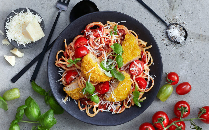 Spagetti med Italienske panetter
