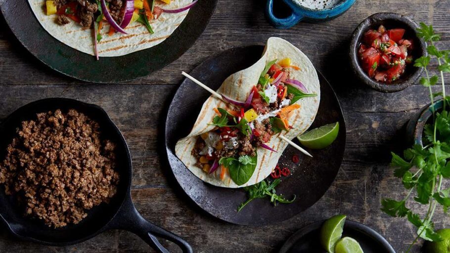 Kjøttdeig taco