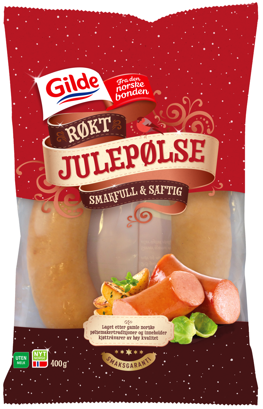 Julepølse Røkt 400g Enh | Gilde