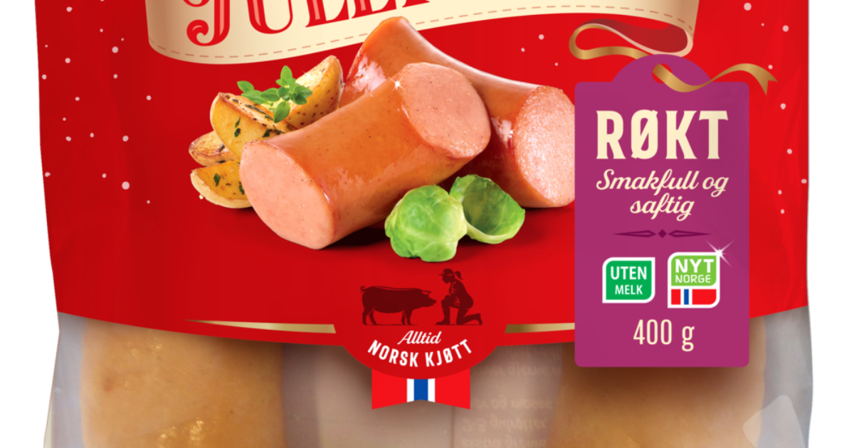 Julepølse Røkt 400g Enh